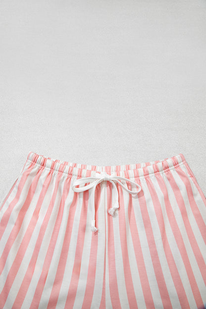 Stripe Expectations Top & Short Set