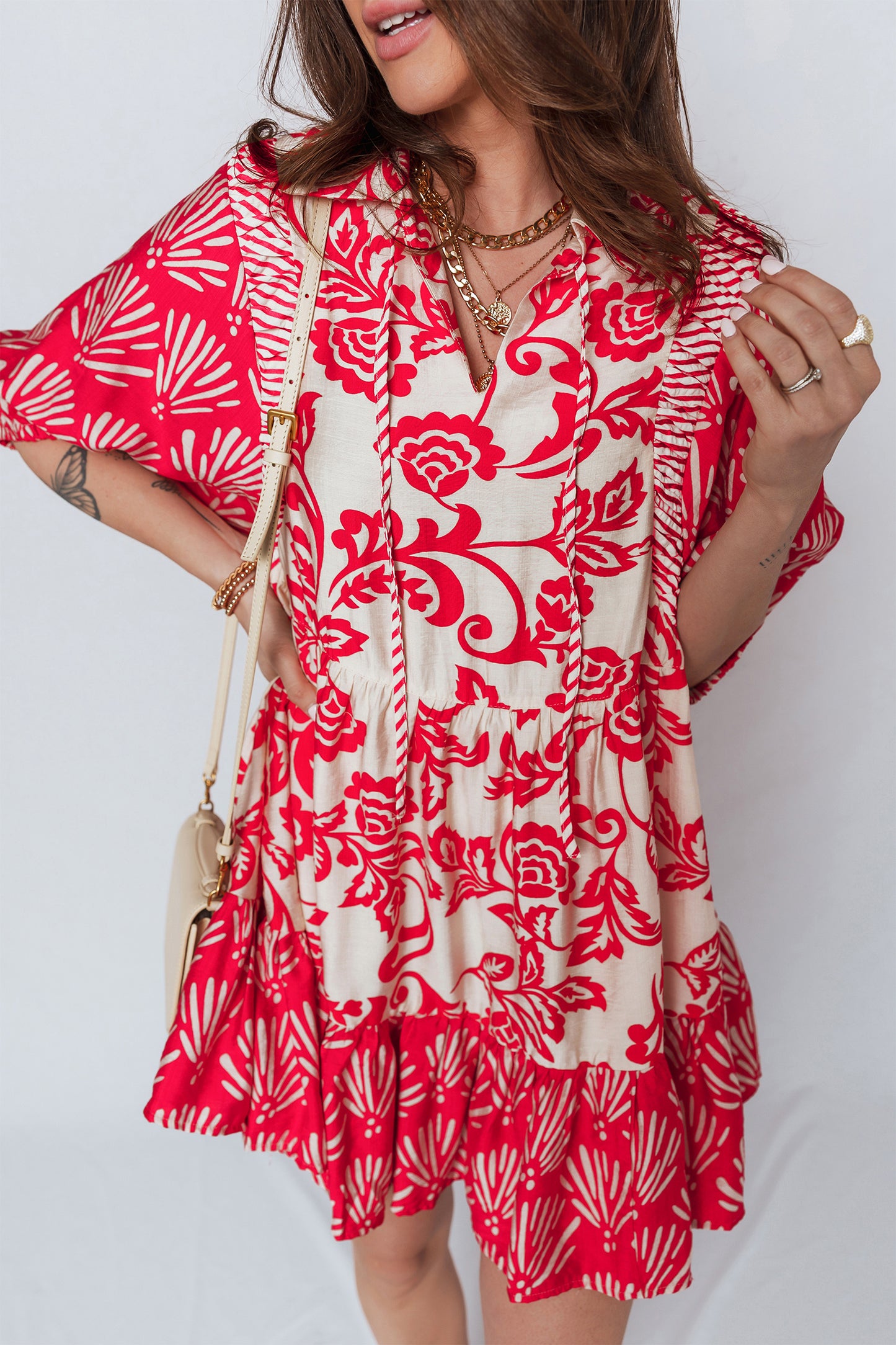 Scarlet Fever Mini Dress
