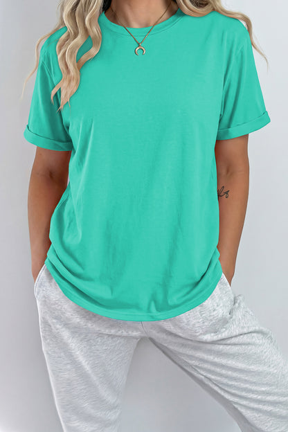 Basic Black Crew Neck Tee