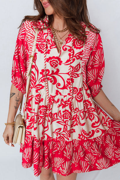 Scarlet Fever Mini Dress