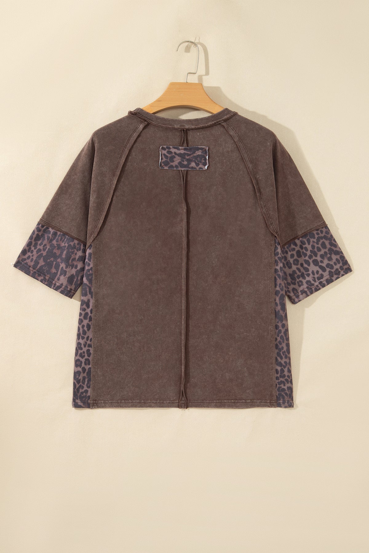 Leopard Star Patch T-Shirt