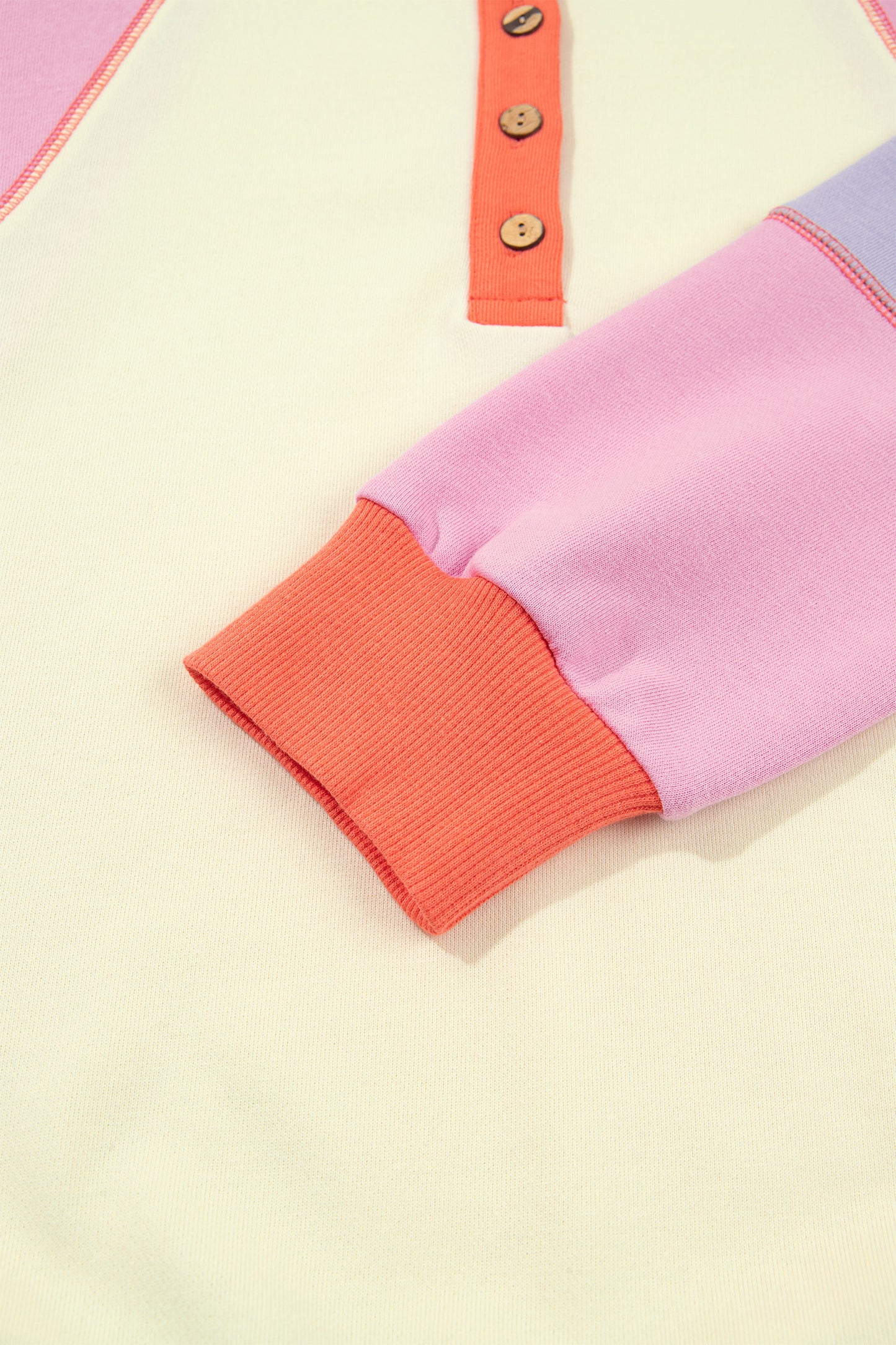 Candy Crush Colorblock Pullover
