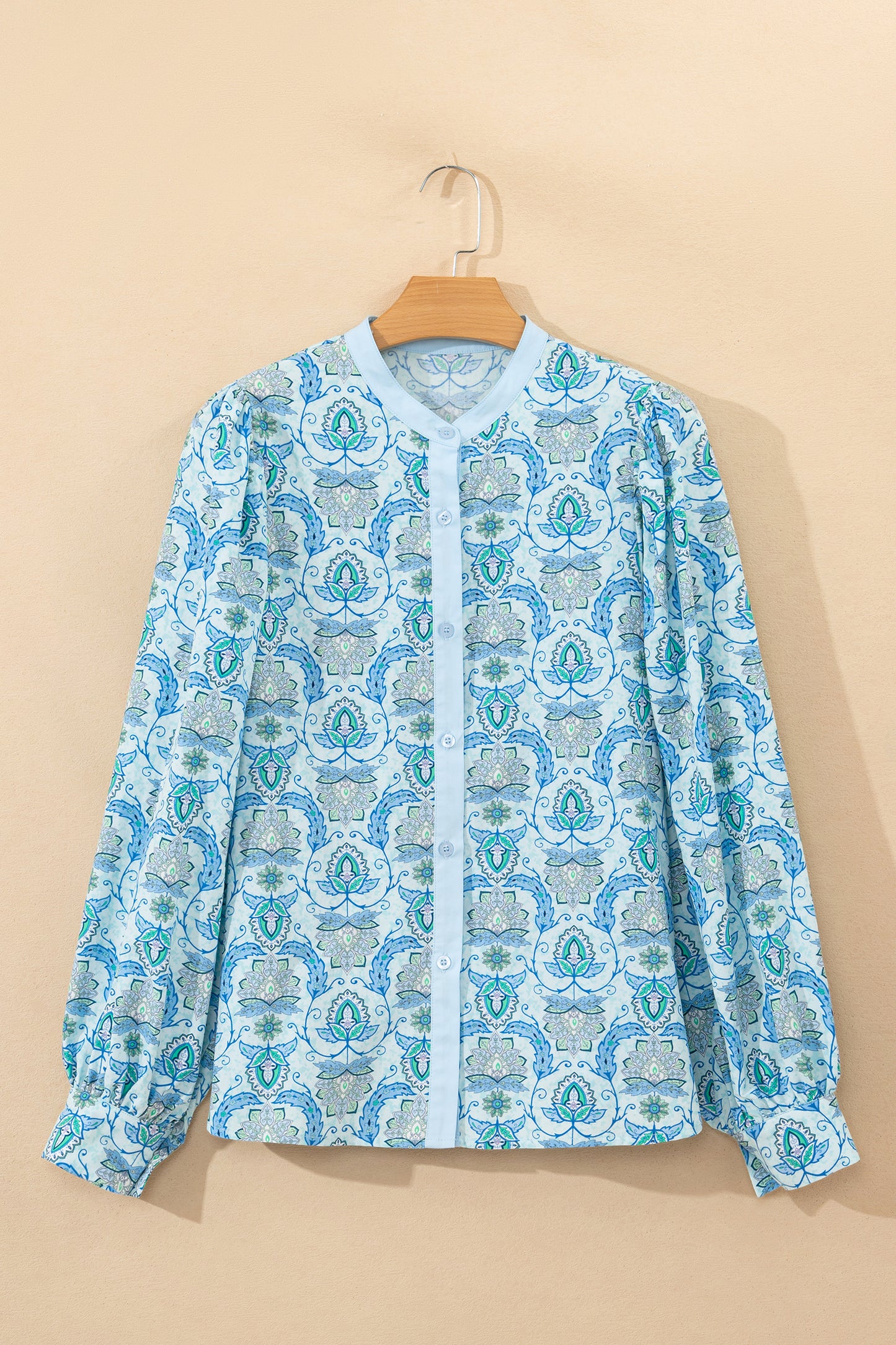Sweet Paisley Dreams Button Down Top