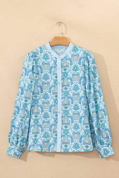 Sweet Paisley Dreams Button Down Top