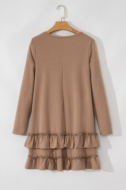 Ruffle & Roast Mini Dress