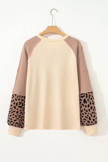 Running Wild Leopard Sweatshirt