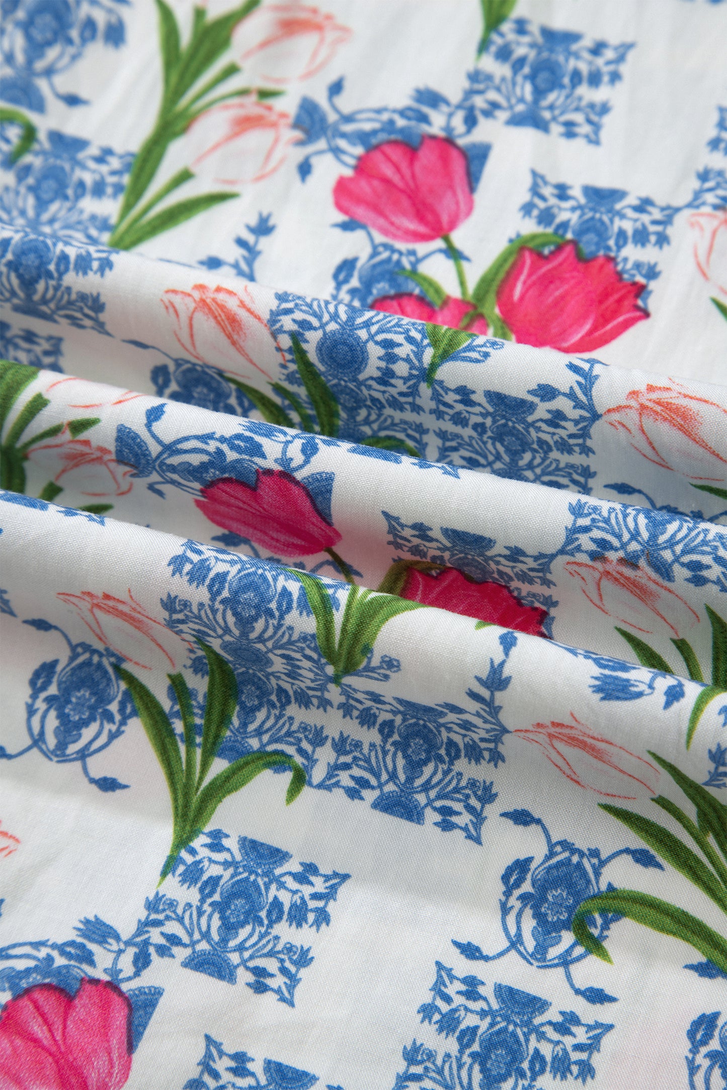 Tulip & Toile Ruffle Top