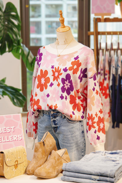 Petal Pop Sweater