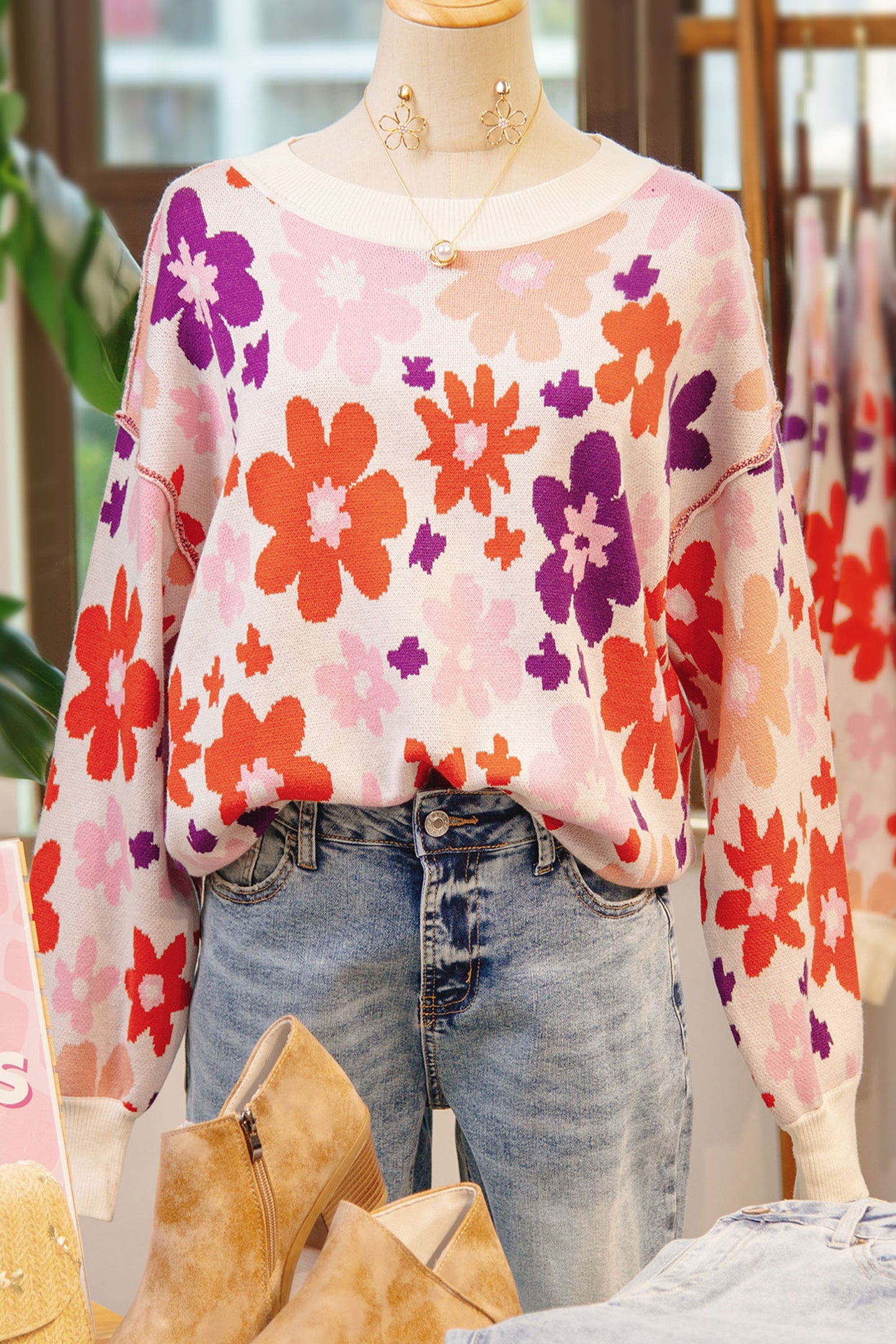 Petal Pop Sweater