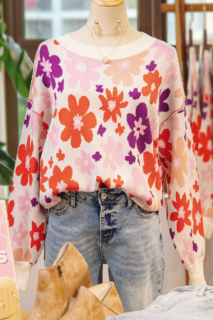 Petal Pop Sweater