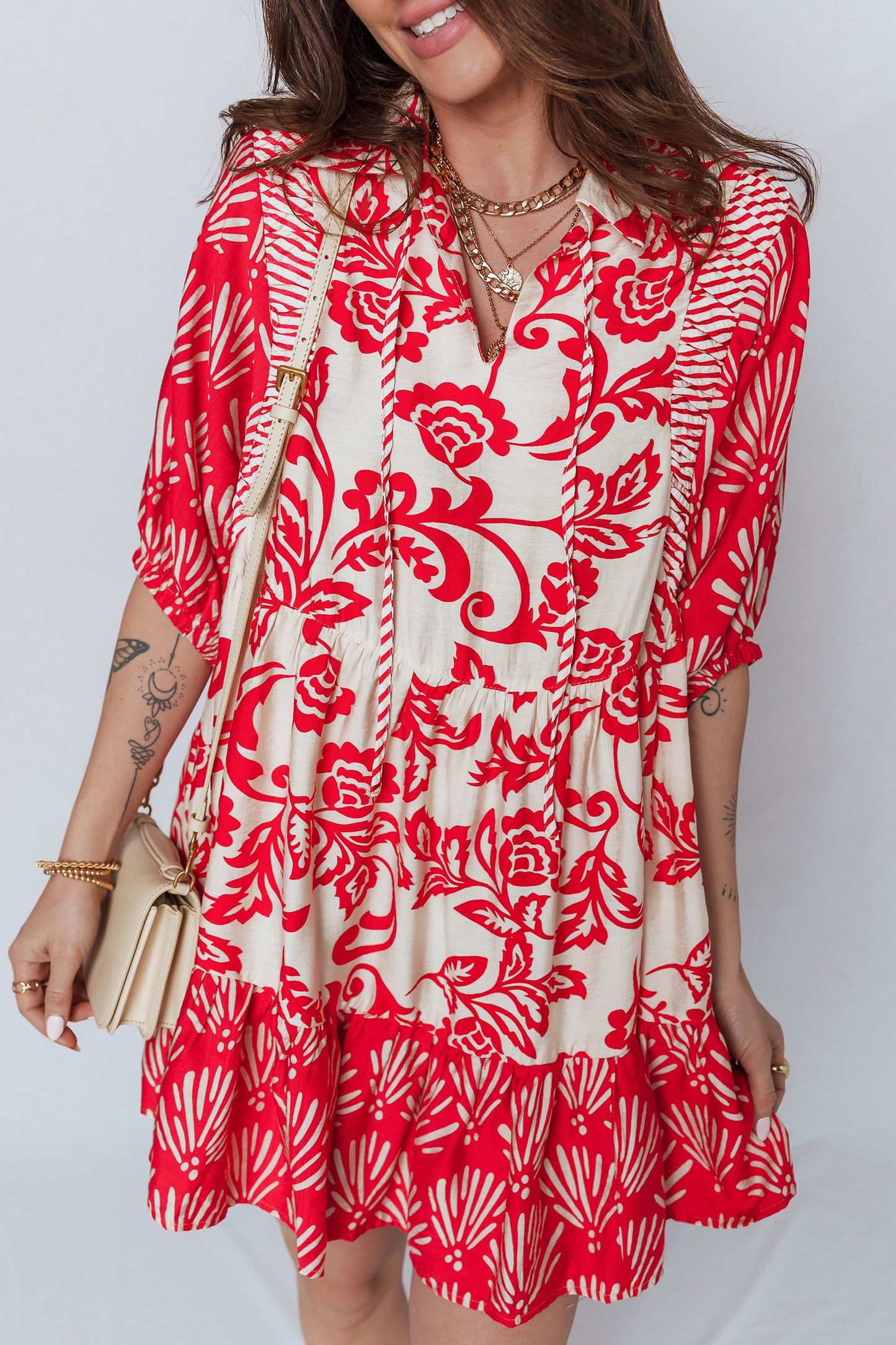 Scarlet Fever Mini Dress