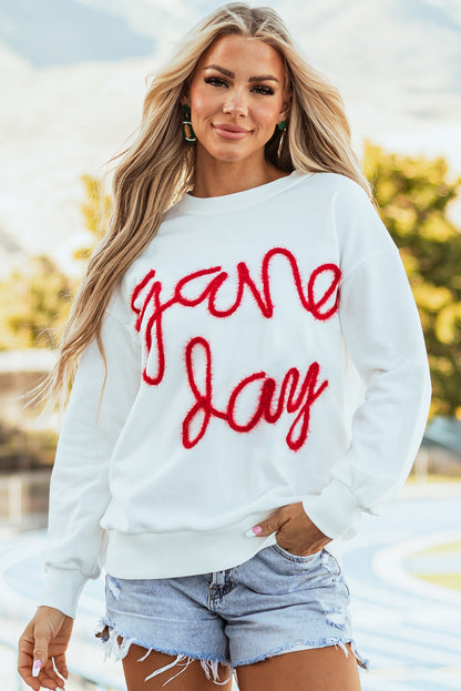 Game Day Drop Shoulder Sweatshirt