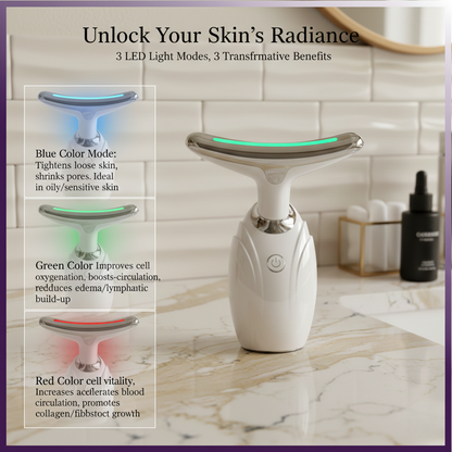 Neck & Face Lifting LED Therapy Device