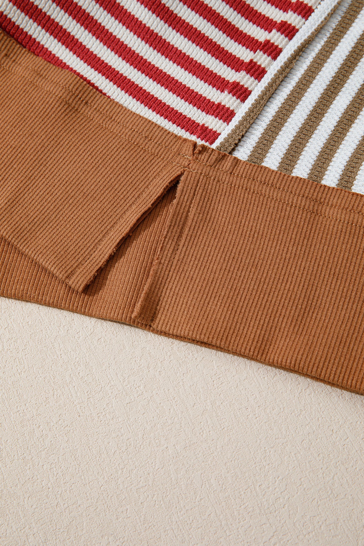 Mixed Signals Striped Top