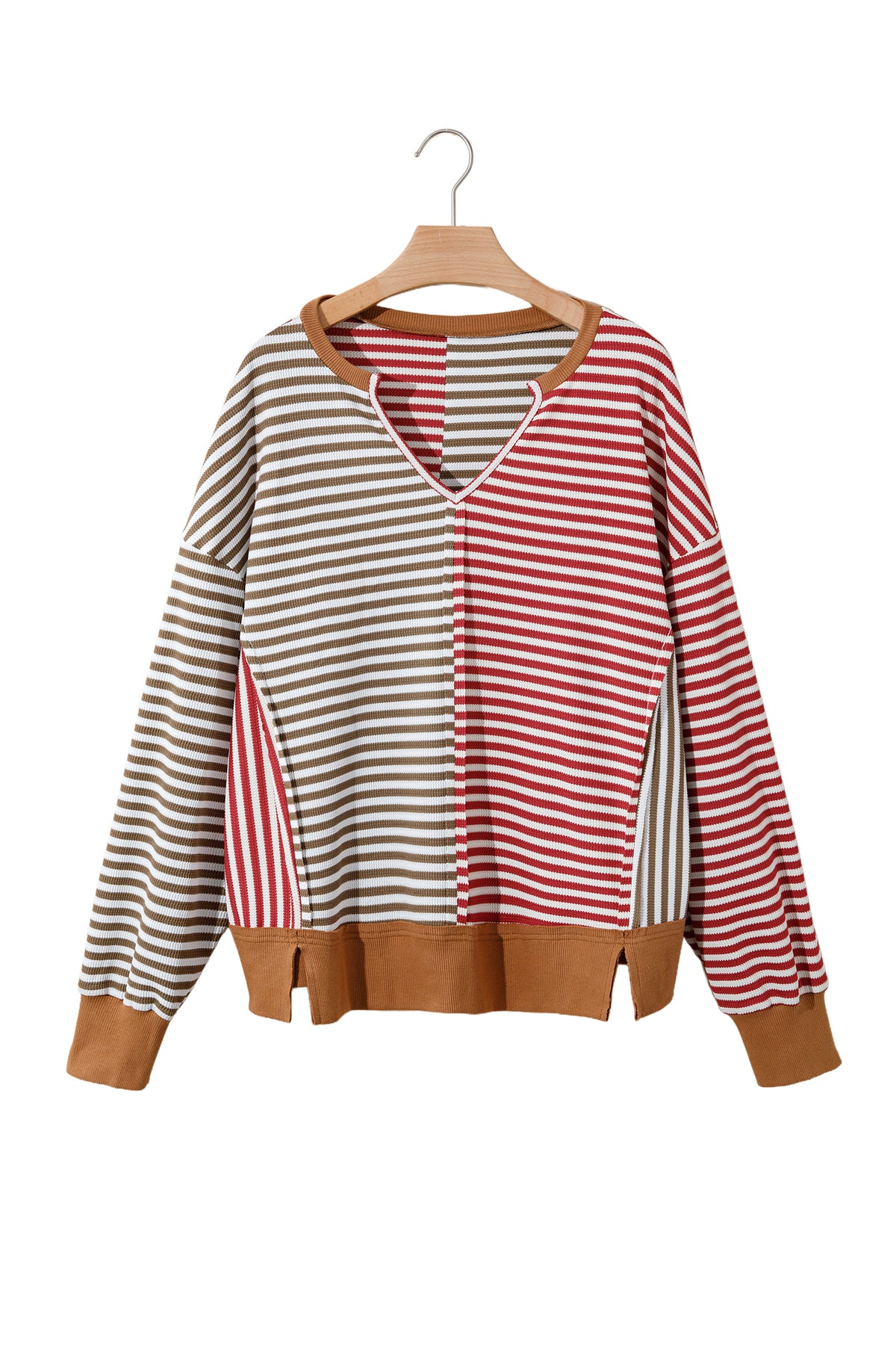 Mixed Signals Striped Top