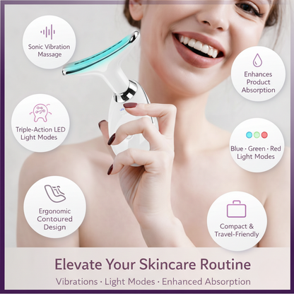 Neck & Face Lifting LED Therapy Device