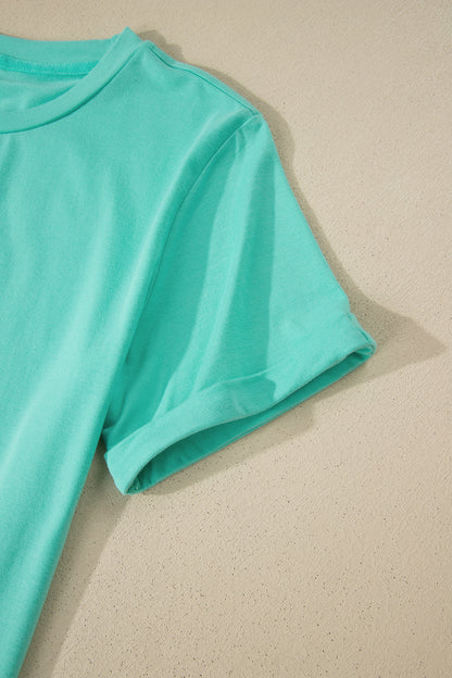 Basic Black Crew Neck Tee