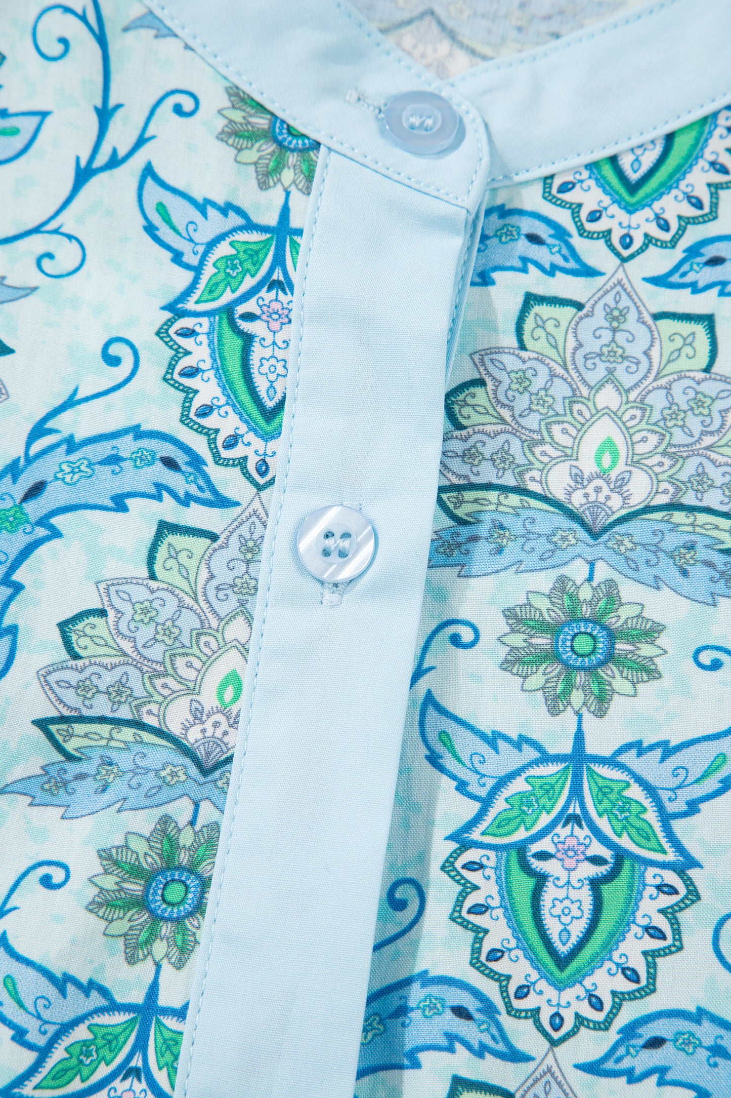 Sweet Paisley Dreams Button Down Top