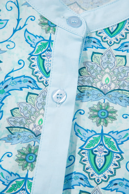 Sweet Paisley Dreams Button Down Top