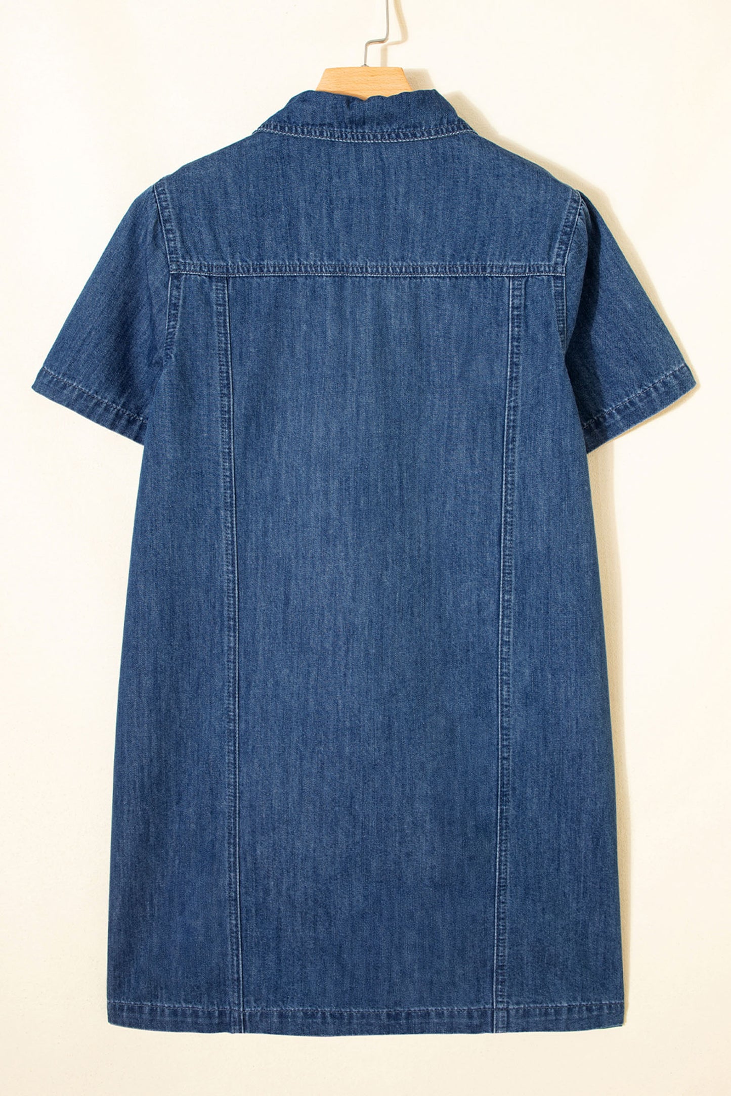 Kickoff Cutie Denim Mini Dress