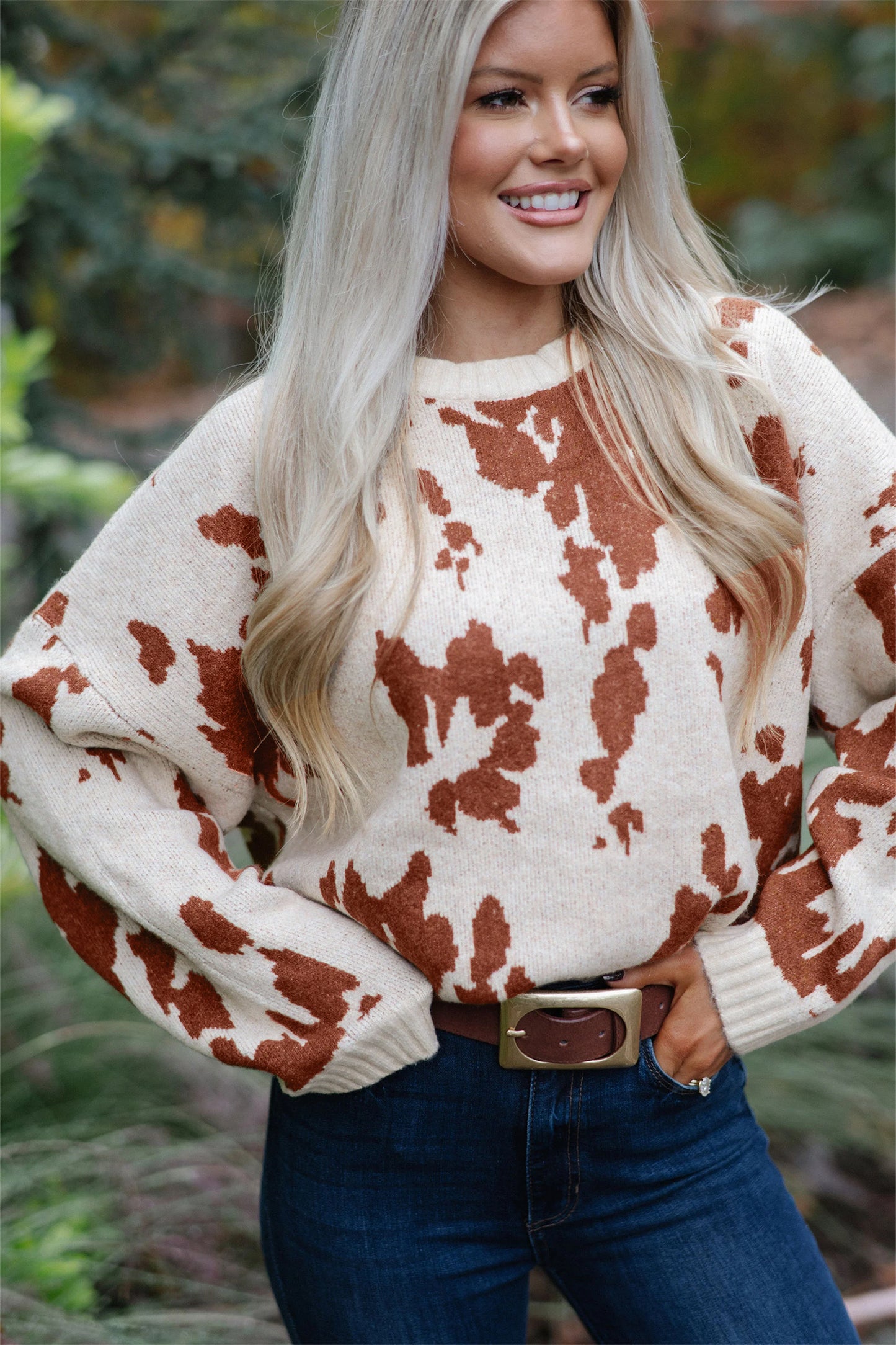 Moo-d For Fall Sweater
