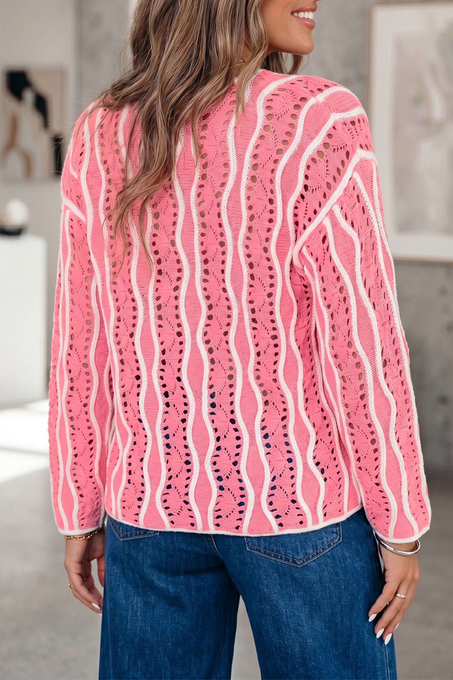 Wavy Days Knit Sweater