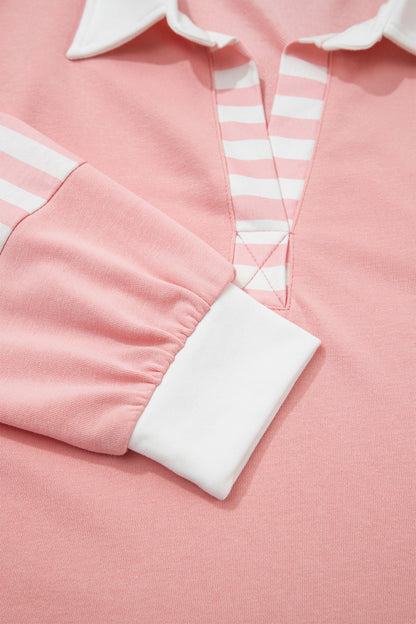 Stripe Expectations Top & Short Set