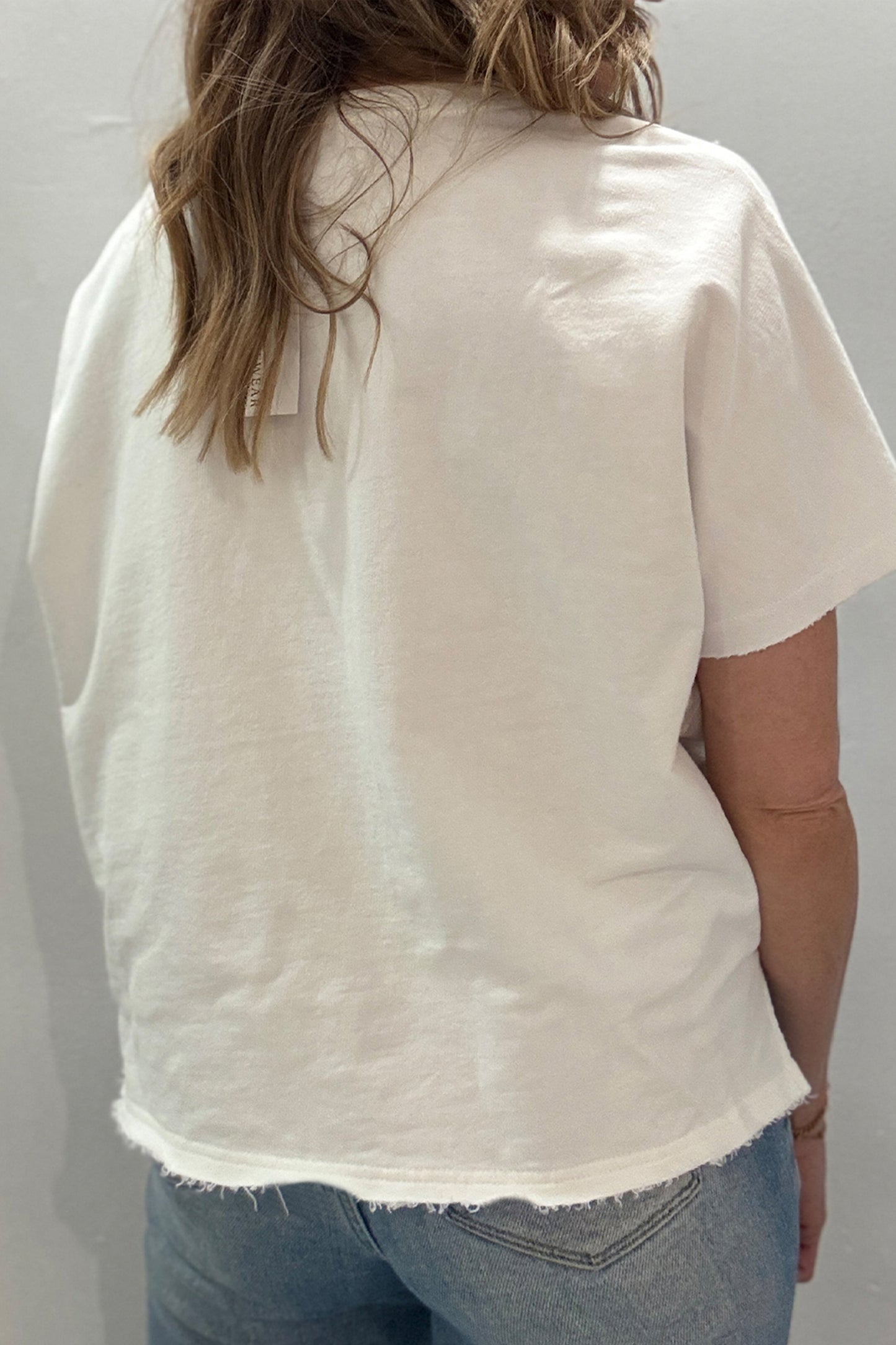 Patriotic Star Patched Mineral Washed Tee